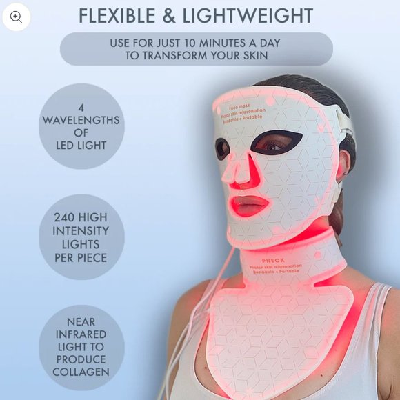 nusculpt Skincare Nwt Nusculpt Skin Glow Led Face Chest Contour